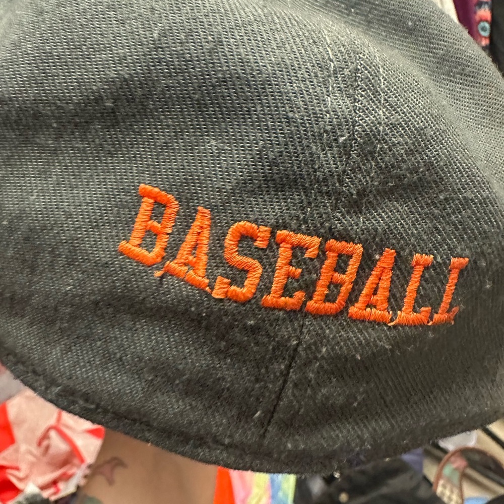 Nike Gray Hat with Orange and White Embroidery - Picture 6 of 6